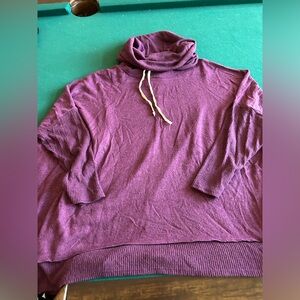 Oversized Violet Tunic